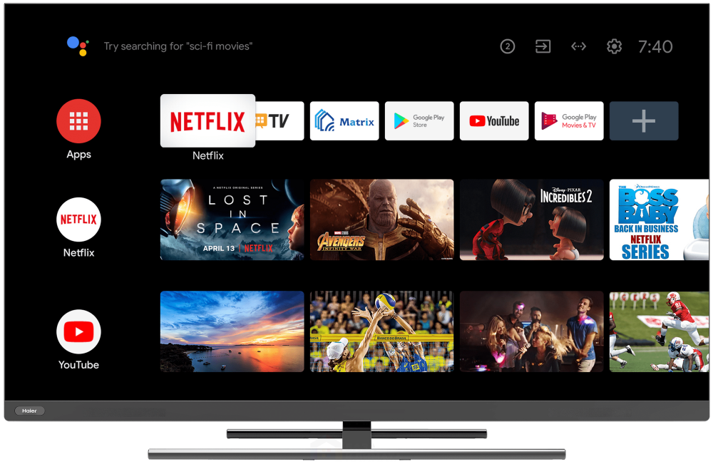 Телевизор Haier 50 Smart TV AX Pro