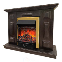 Каминокомплект Хорошие Камины Юпитер с очагом RealFlame Majestic Lux BR S венге