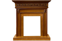 Каминокомплект Royal Flame Valletta - Орех с очагом Fobos FX M Black