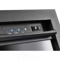 Каминокомплект Electrolux Moderno 25 с очагом EFP/P-2520LS шпон белый дуб