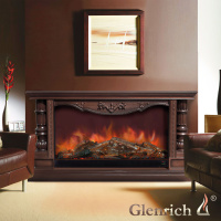 Каминокомплект Glenrich Консул Premier S14 дуб