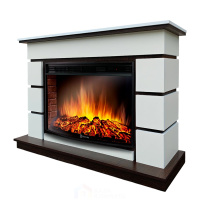 Каминокомплект Хорошие Камины Модерн XL с очагом Electrolux Sphere Plus EFP/P-3320RLS белый