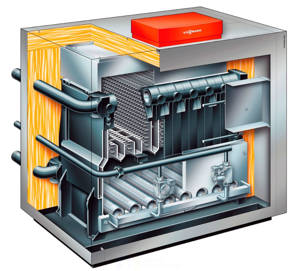 Напольный газовый котел Viessmann Vitogas 100-F GS1D910