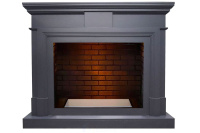 Каминокомплект Dimplex Coventry - Серый графит / Кирпич с очагом Cassette 600 LNH-INT (с дровами)