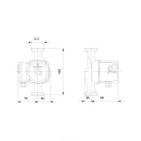 Насос циркуляционный grundfos ups 32-60 eu