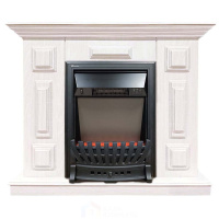 Каминокомплект Хорошие Камины Юпитер с очагом Electrolux Classic EFP/P-1020LS белое дерево