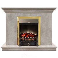 Каминокомплект Хорошие Камины Марс с очагом RealFlame Fobos Lux BR S цемент