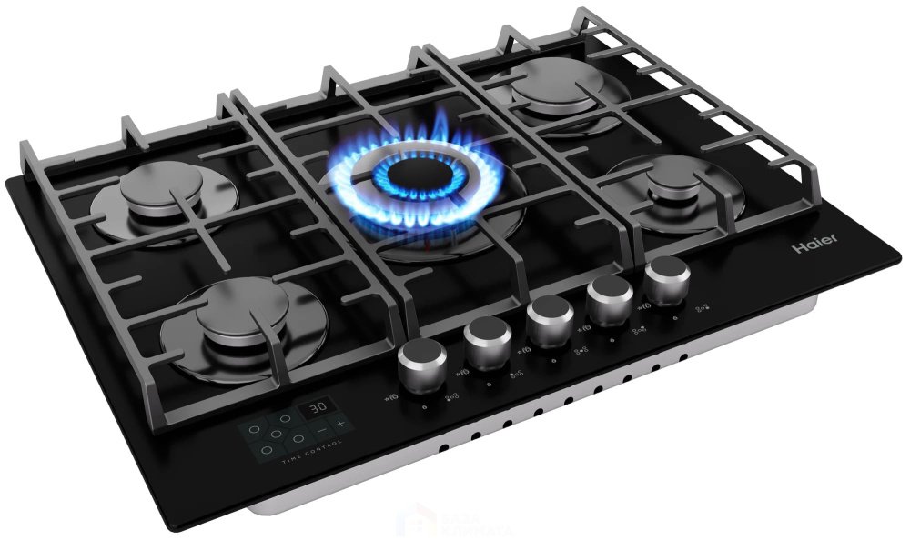 Газовая варочная панель Haier hhx-g75cwsb
