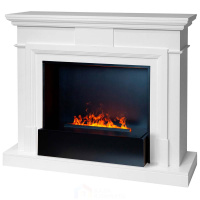 Электрокамин RealFlame  Marco 25,5/26 WT с очагом 3D Cassette 630 Black Panel