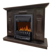 Каминокомплект Хорошие Камины Юпитер с очагом Royal Flame Aspen Black венге