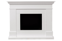 Каминокомплект Dimplex California - Белый (Глубина 380) с очагом Cassette 600 NH