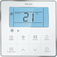 Канальный кондиционер AUX ALMD-H36/4DR2 + AL-H36/4DR2(U), серебристый