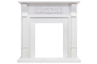 Каминокомплект Dimplex Venice - Фактурный белый с очагом Brookline Black