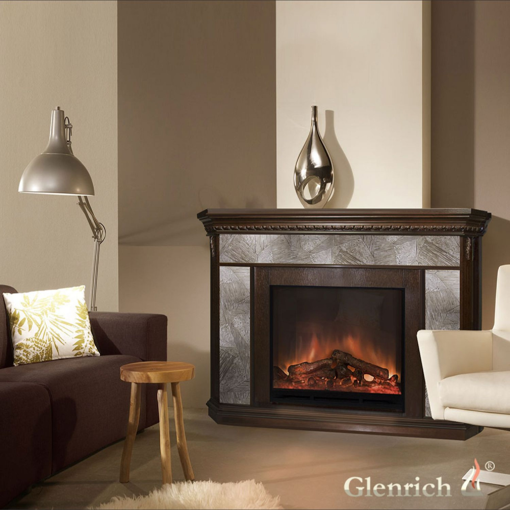 Каминокомплект Glenrich «Каролина Delux»  марсель