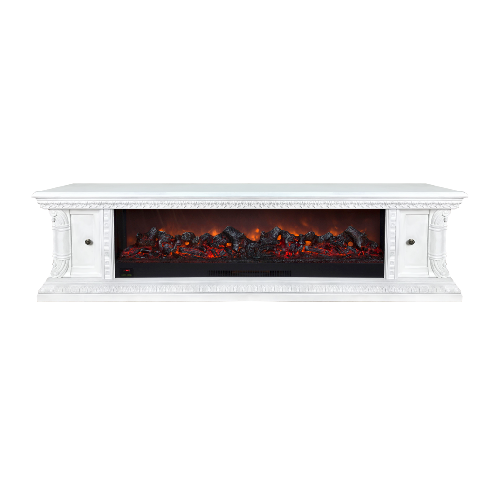 Каминокомплект Glenrich «Георгия DeLuxe» белый