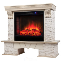 Электрокамин RealFlame Rockland LUX 25 WT с Sparta 25,5