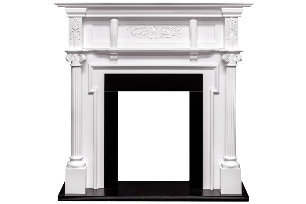 Каминокомплект Dimplex Oxford - Белый с очагом Chesford