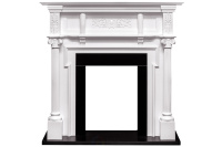 Каминокомплект Dimplex Oxford - Белый с очагом Chesford