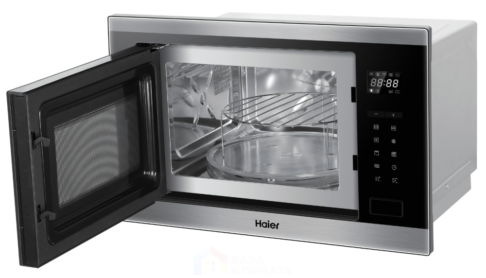 Встраиваемая микроволновая печь Haier HMX-BTG259X
