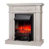 Электрокамин RealFlame  Adelaida WT с очагом Fobos Lux Black