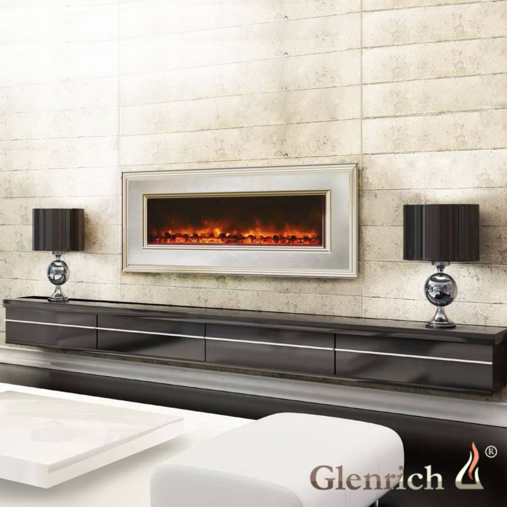 Каминокомплект Glenrich Genius 100 Крем кремовый