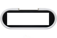 Каминокомплект Royal Flame Soho - Белый с черным с очагом Vision 60 LED